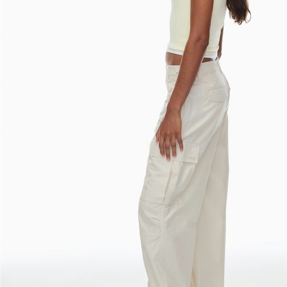 TNA Off-White Cargo Pants - Picture 2 of 12